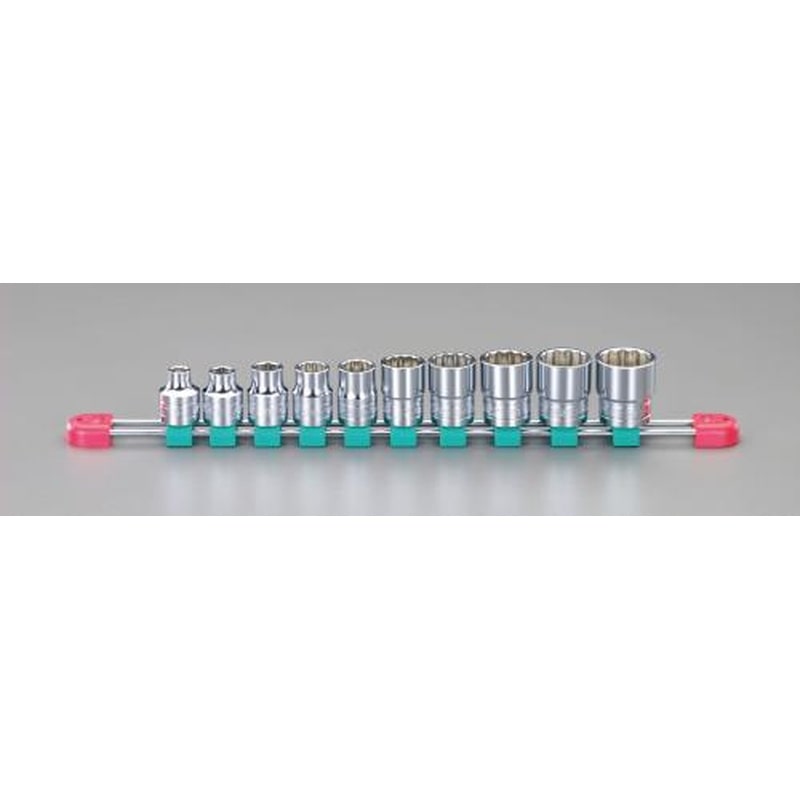 エスコ EA618RL 1/2”DRソケットセット 1個（ご注文単位1個）【直送品】