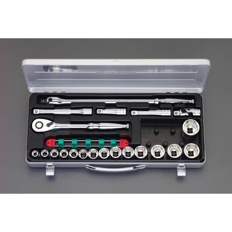 エスコ EA618R-2 1/2”DRソケットレンチセット 1個（ご注文単位1個）【直送品】