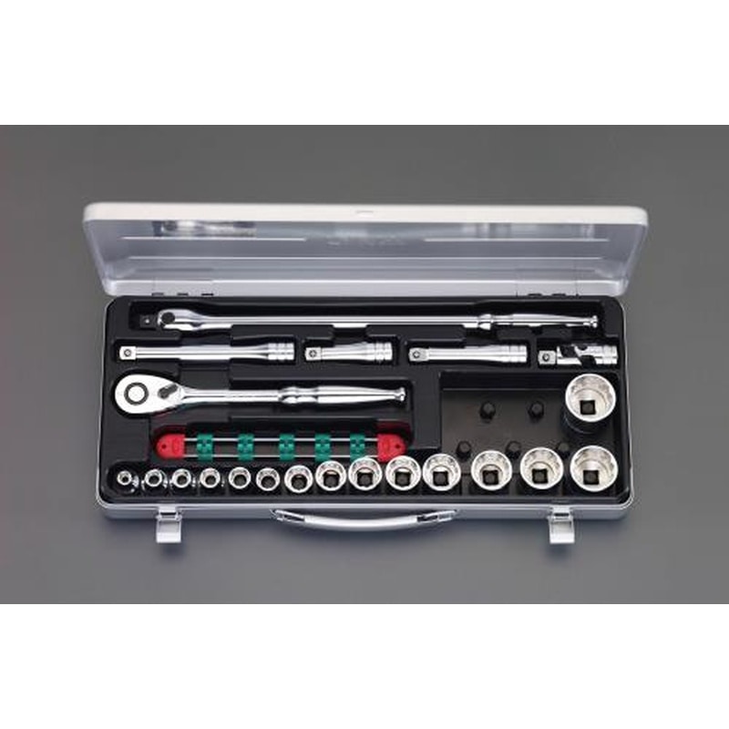 エスコ EA618R-3 1/2”DRソケットレンチセット 1個（ご注文単位1個）【直送品】
