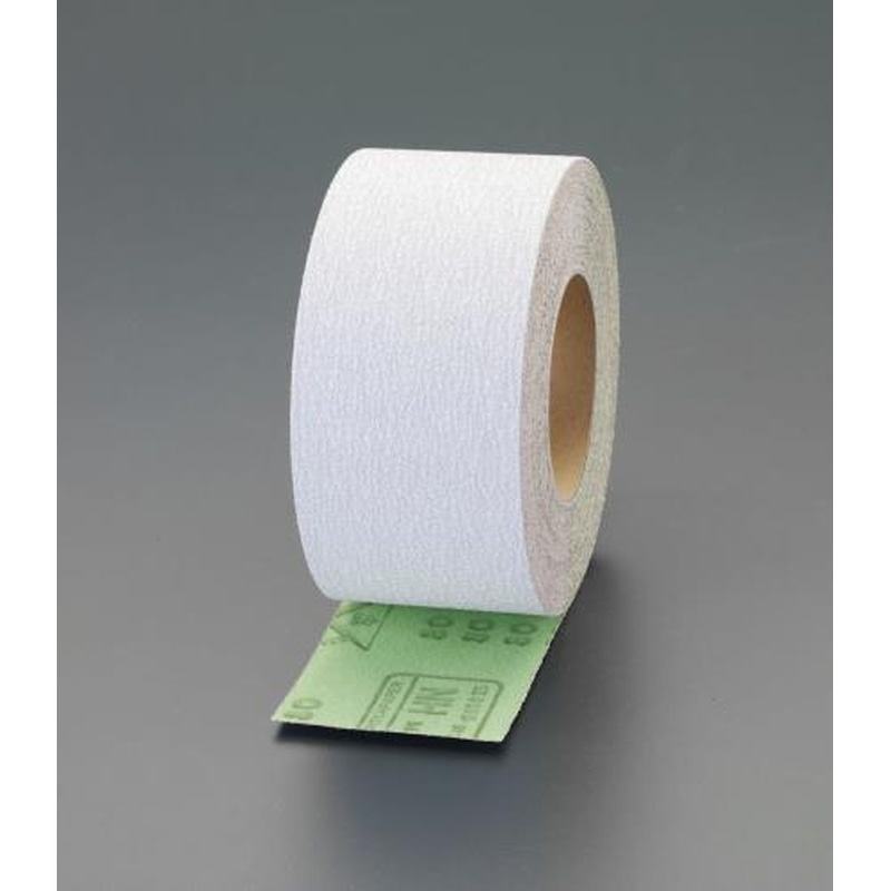 エスコ EA366FA-80 75mmx15m/#80研磨紙ロール(乾式) 1個（ご注文単位1個）【直送品】