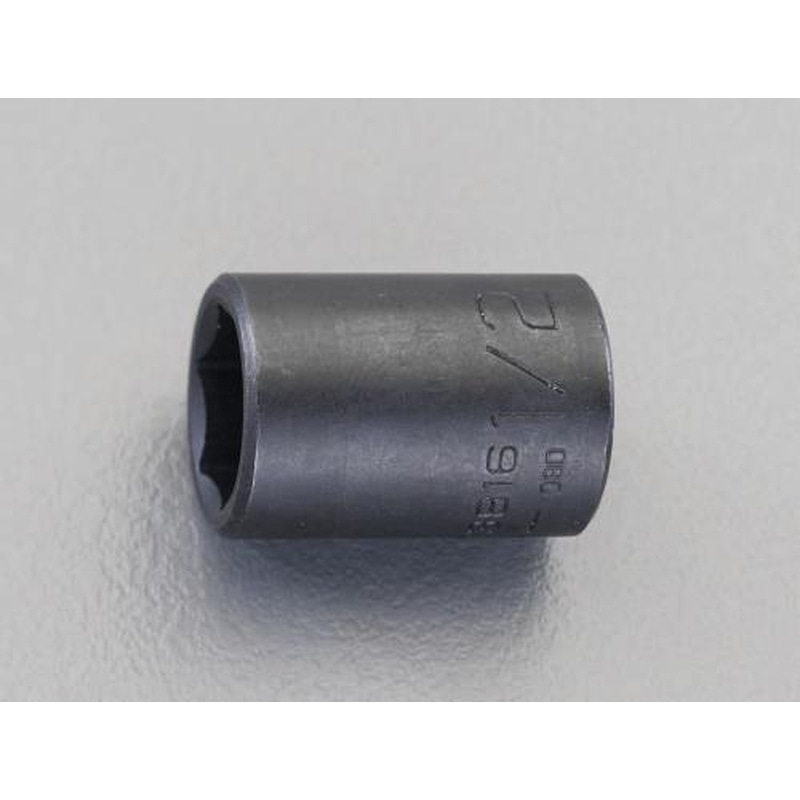エスコ EA164XA-18 1/2”DRx18mmインパクトソケット 1個（ご注文単位1個）【直送品】