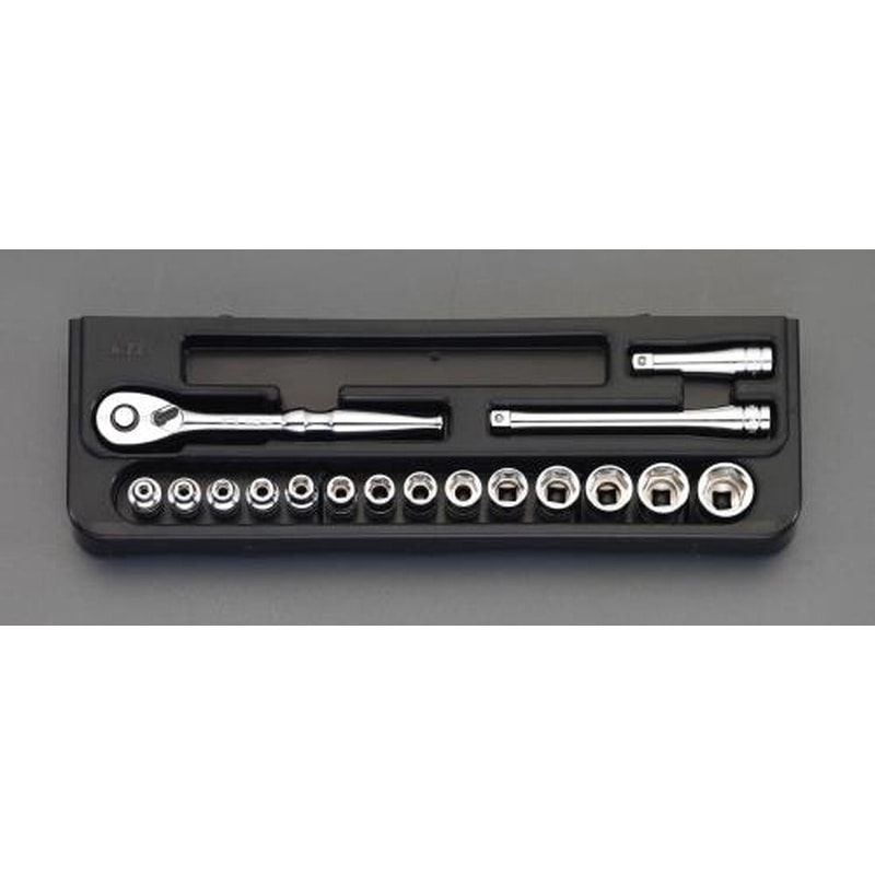 エスコ EA618NC-1 1/4”DRソケットレンチセット 1個（ご注文単位1個）【直送品】