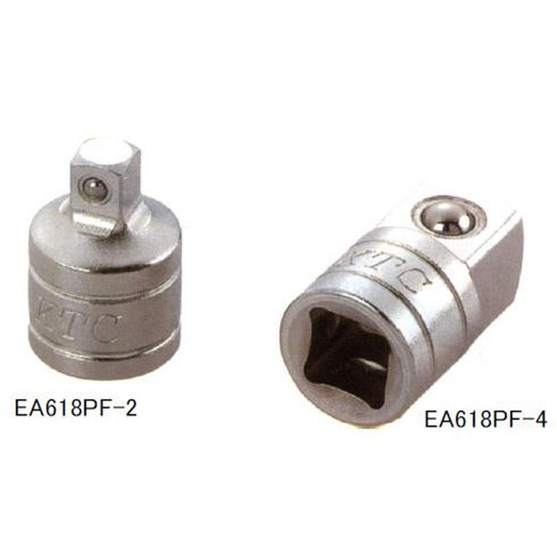 エスコ EA618PF-4 3/8”DRx1/2”DR凹凸ソケットアダプター 1個（ご注文単位1個）【直送品】