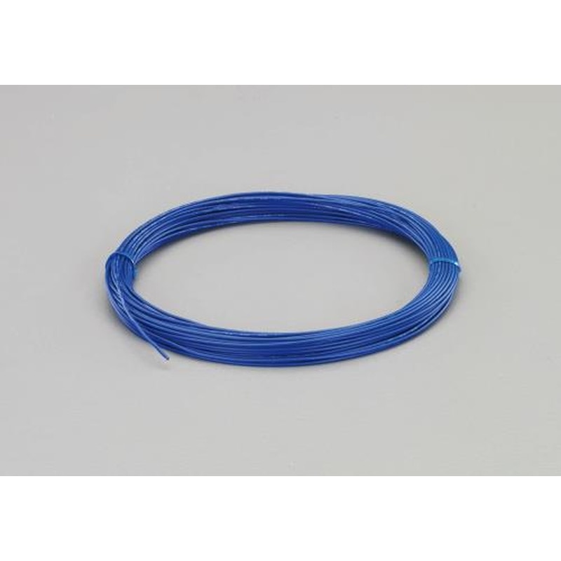 エスコ EA940AL-5B 0.5m㎡x20m電子機器用ビニル電線［KV](青) 1個（ご注文単位1個）【直送品】