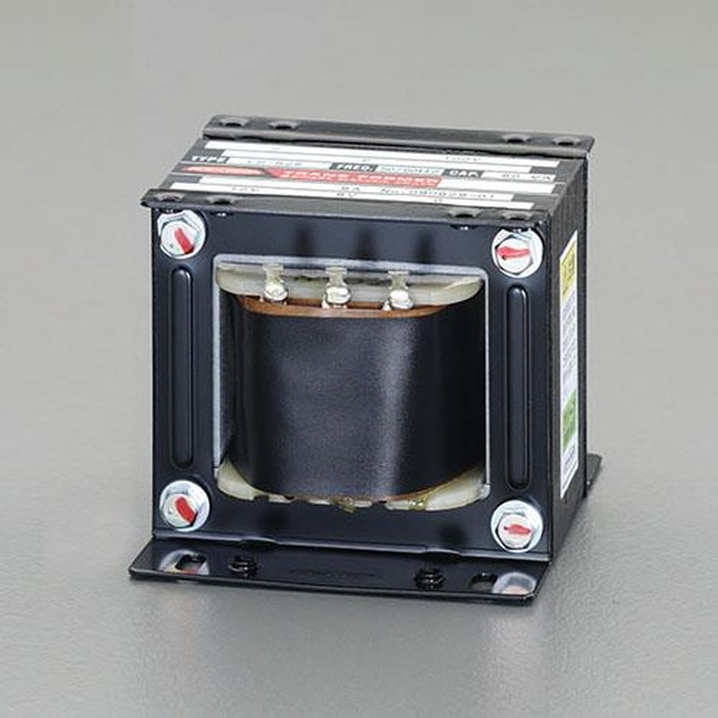エスコ EA815ZY-6 5.0A/6V・12Vダウントランス 1個（ご注文単位1個）【直送品】
