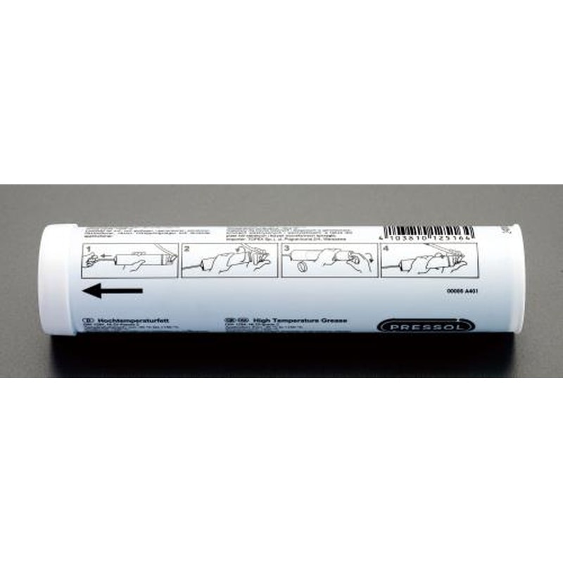 エスコ EA991C-9 400g/-35゜C~150゜Cカートリッジグリース(高温用) 1個（ご注文単位1個）【直送品】