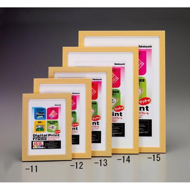 エスコ EA761LP-11 A5/2Lデジタルプリントフレーム 1個（ご注文単位1個）【直送品】