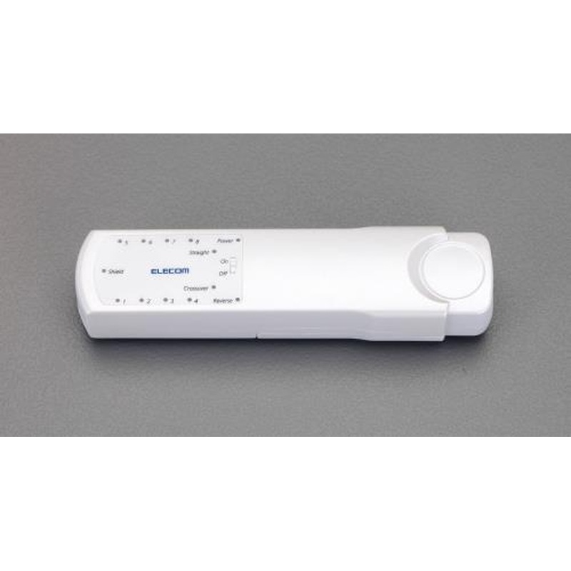 エスコ EA712AF-10 LANケーブルテスター 1個（ご注文単位1個）【直送品】