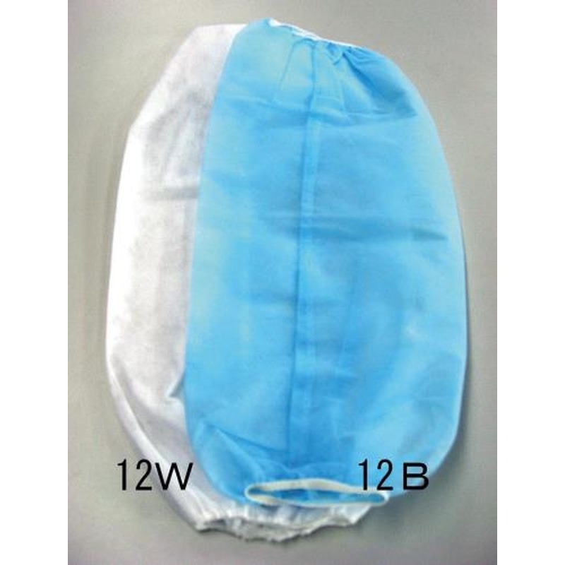 エスコ EA355AB-12B 450mm腕カバー(青・使い捨て/100枚) 1個（ご注文単位1個）【直送品】