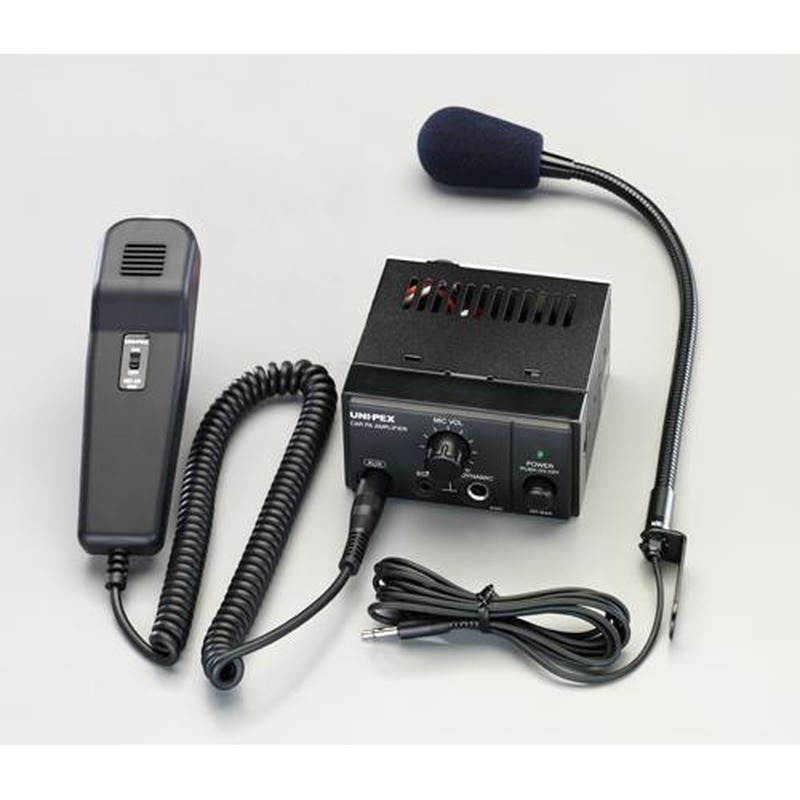 エスコ EA763CG-1 10Wマイク＆アンプセット(建設機械用) 1個（ご注文単位1個）【直送品】