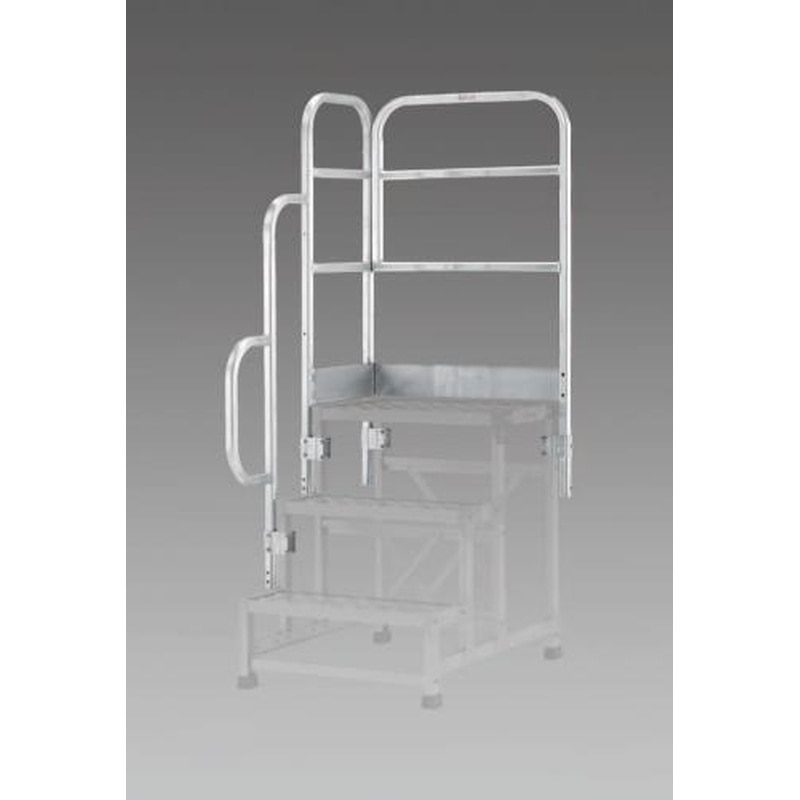 エスコ EA903BM-52 正面・左側手すり(3段用/EA903BM-3用) 1個（ご注文単位1個）【直送品】