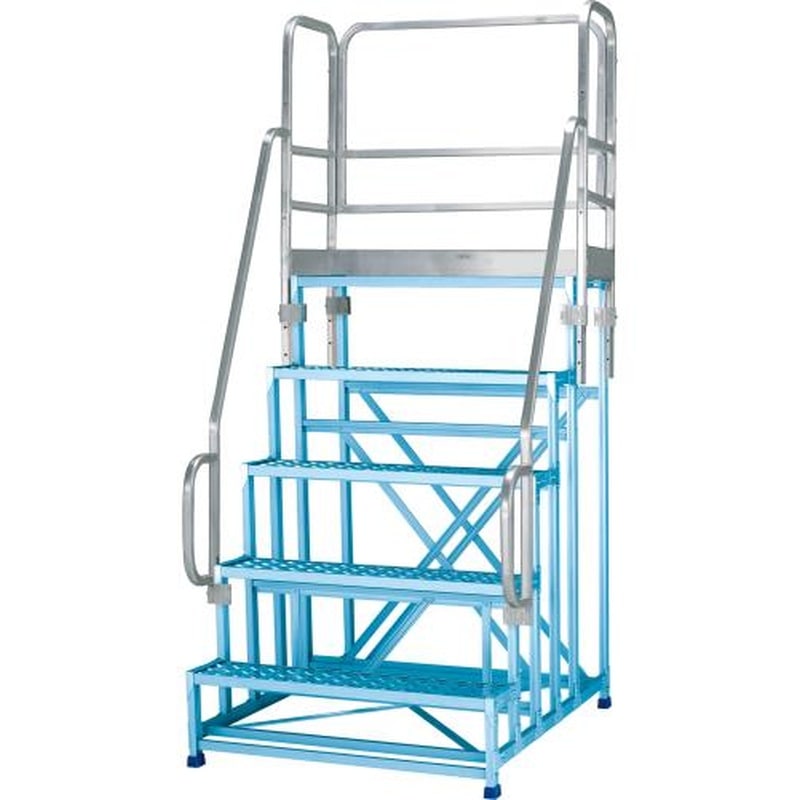 エスコ EA903BM-74 左右・正面手すり(5段用/EA903BM-5A用) 1個(ご注文単位1個)【直送品】