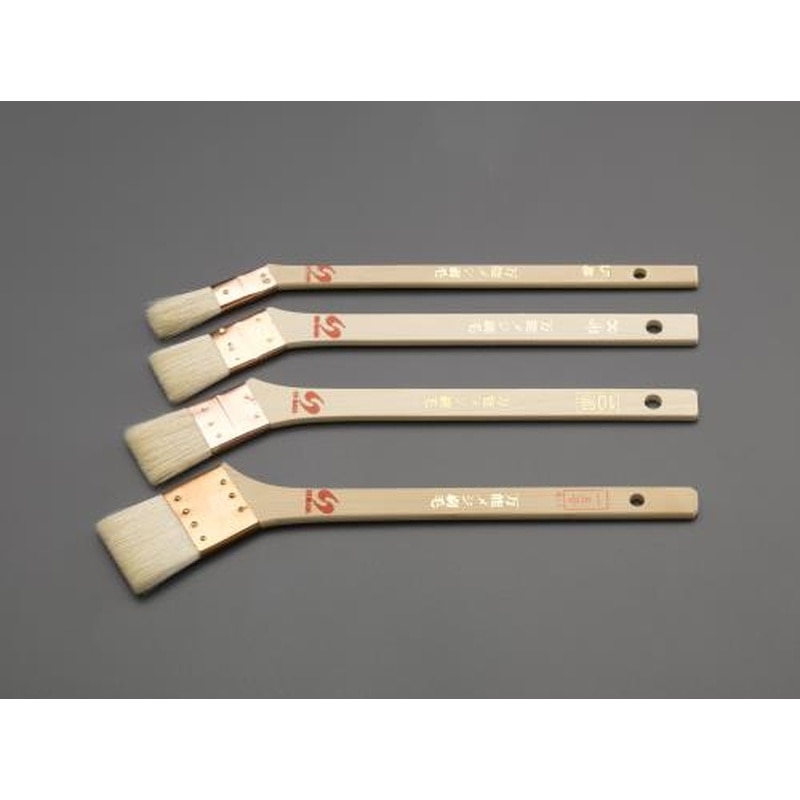 エスコ EA109HN-30A 4本組目地用刷毛(羊毛) 1個（ご注文単位1個）【直送品】