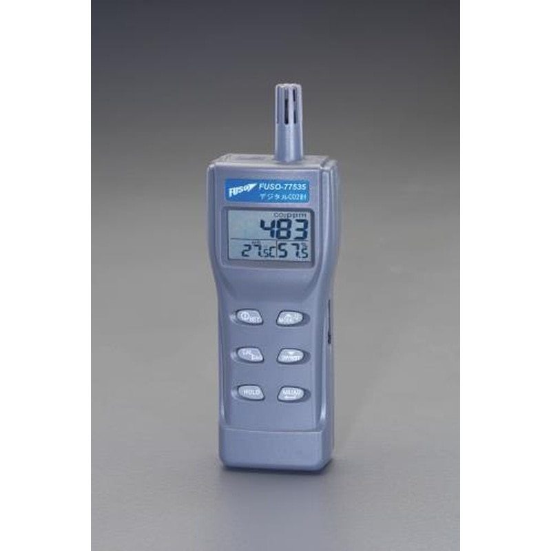 エスコ EA733CF-3 デジタルCo2計 1個（ご注文単位1個）【直送品】