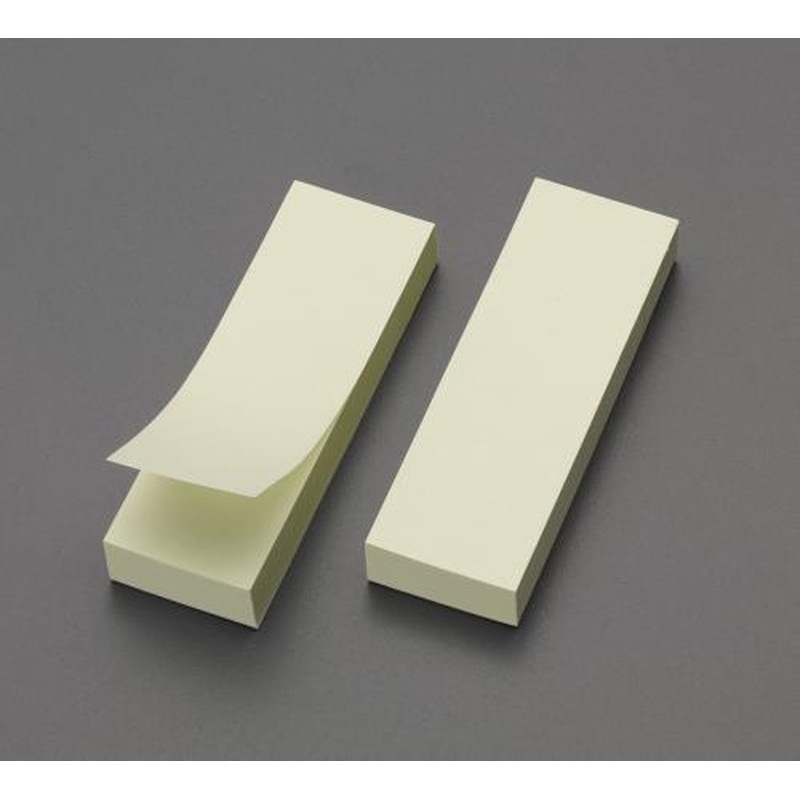 エスコ EA762GA-1A 76.2x25.4mm粘着メモ(黄) 1個（ご注文単位1個）【直送品】