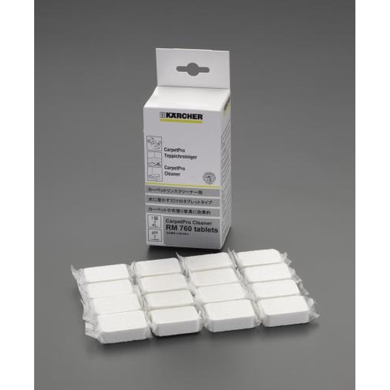 エスコ EA899KJ-16A[業務用]カーペットクリーナー用洗浄剤(16錠) 1個（ご注文単位1個）【直送品】