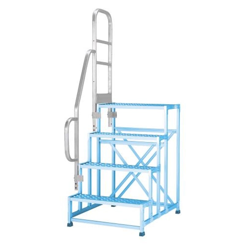 エスコ EA903BM-33 左側手すり(4段用/EA903BM-4A用) 1個（ご注文単位1個）【直送品】