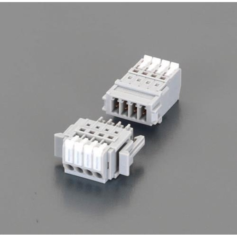 エスコ EA940DM-73A 300V/5Aスクリューレス端子台(3P) 1個（ご注文単位1個）【直送品】