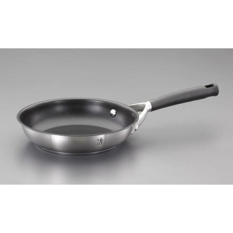 エスコ EA913VM-23B 20cmフライパン(ステンレス製・ナノテクコート) 1個（ご注文単位1個）【直送品】