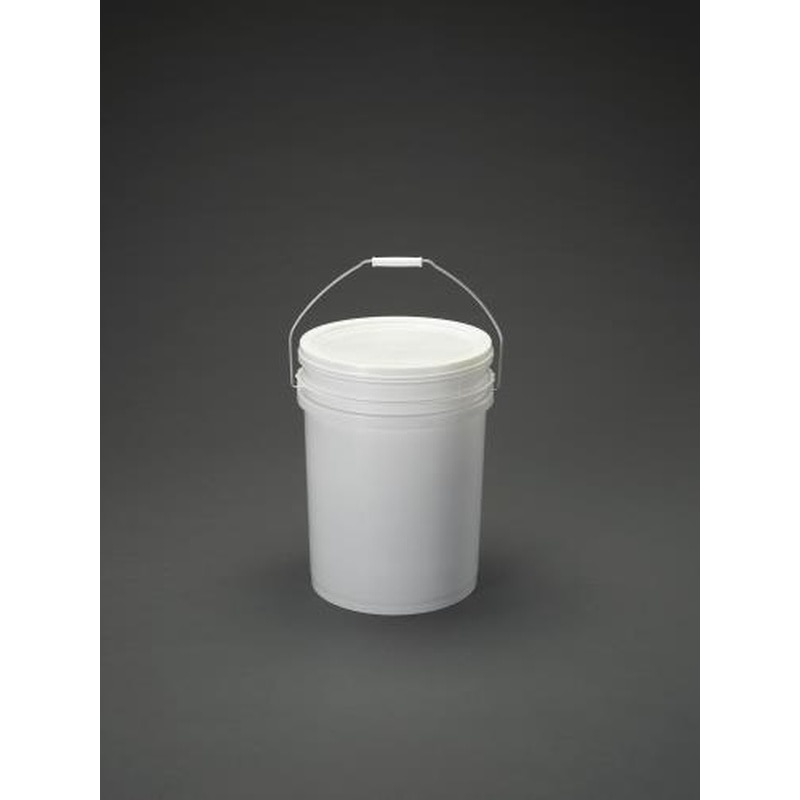 エスコ EA109NF-20 20Lペイント用ポリ容器(フタ付/2個) 1個(ご注文単位1個)【直送品】