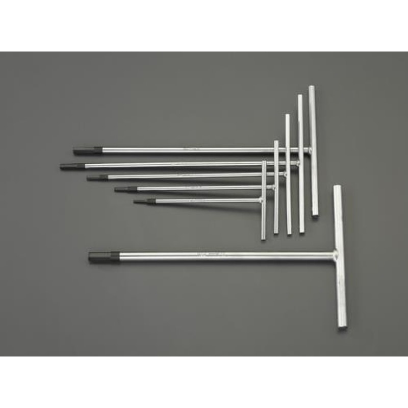 エスコ EA573BW 3.0-10mm/6本組［Hexagon]T型レンチ 1個（ご注文単位1個）【直送品】