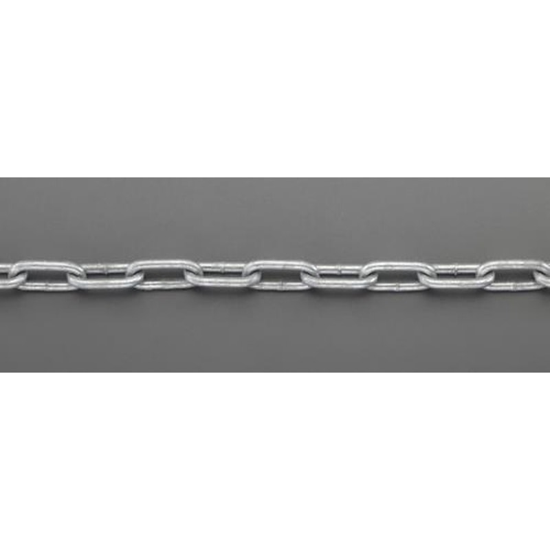 エスコ EA980SF-42 4.0mmx5mリンクチェーン(スチール製/ドブメッキ) 1個（ご注文単位1個）【直送品】