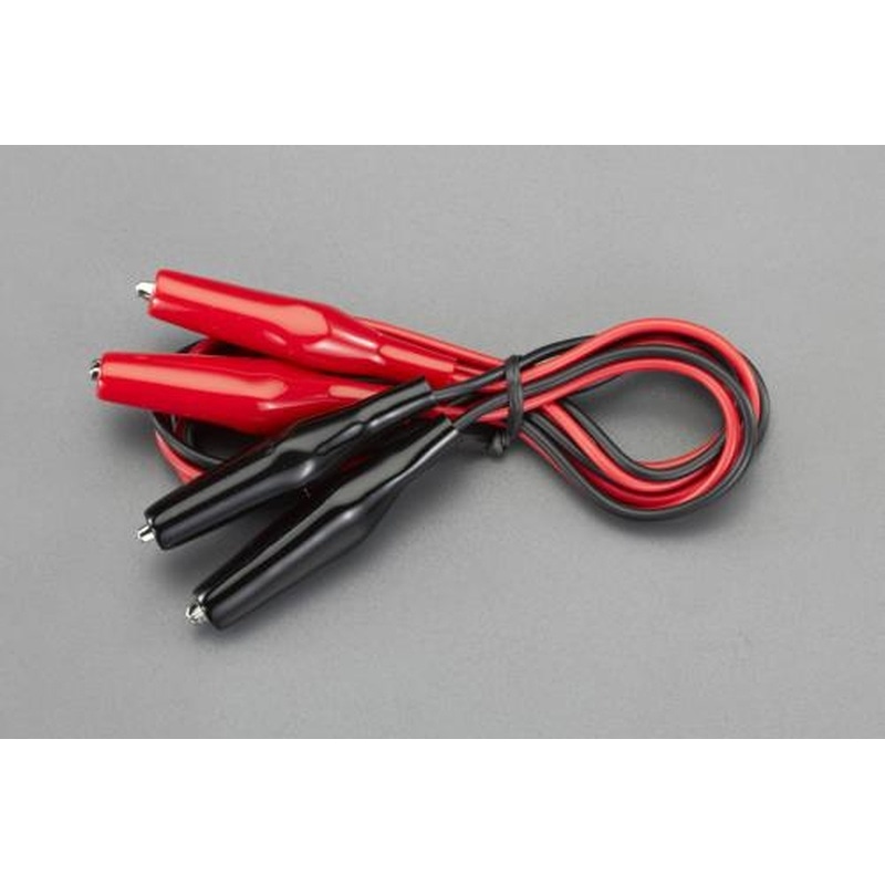 エスコ EA940DT-13 1000mm/0.5mm2テストリード(両端クリップ/2本) 1個（ご注文単位1個）【直送品】