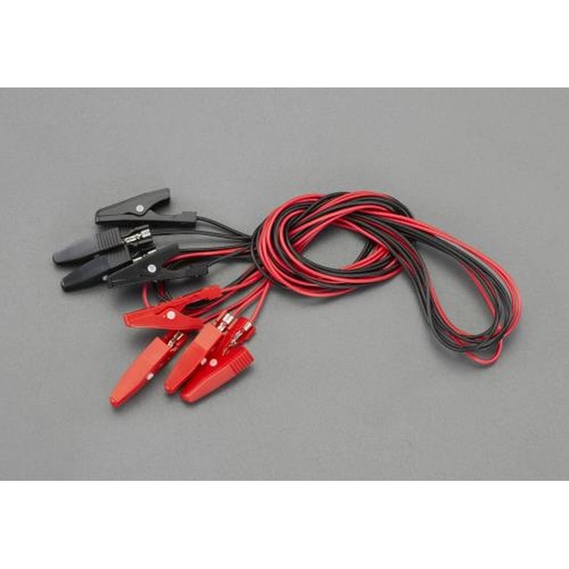 エスコ EA940DT-32 1000mm/0.1mm2テストリード(両端クリップ/4本) 1個（ご注文単位1個）【直送品】