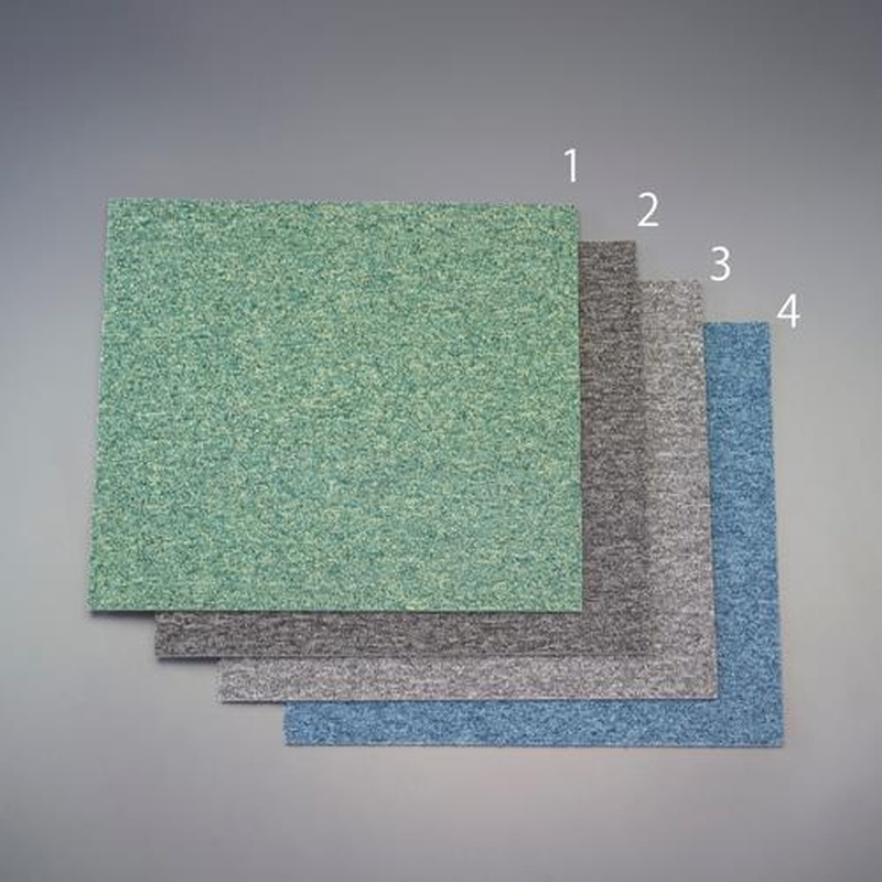 エスコ EA997TD-2 500x500x6mmタイルカーペット(ダークグレー/20枚) 1個(ご注文単位1個)【直送品】