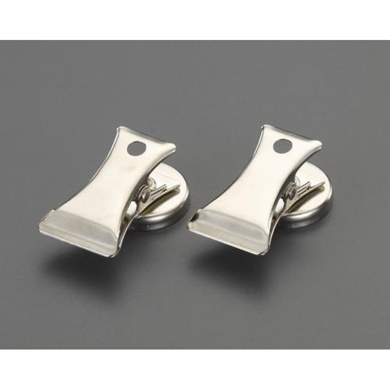 エスコ EA781GB-31 25x48mmマグネットクリップ(2個) 1個（ご注文単位1個）【直送品】