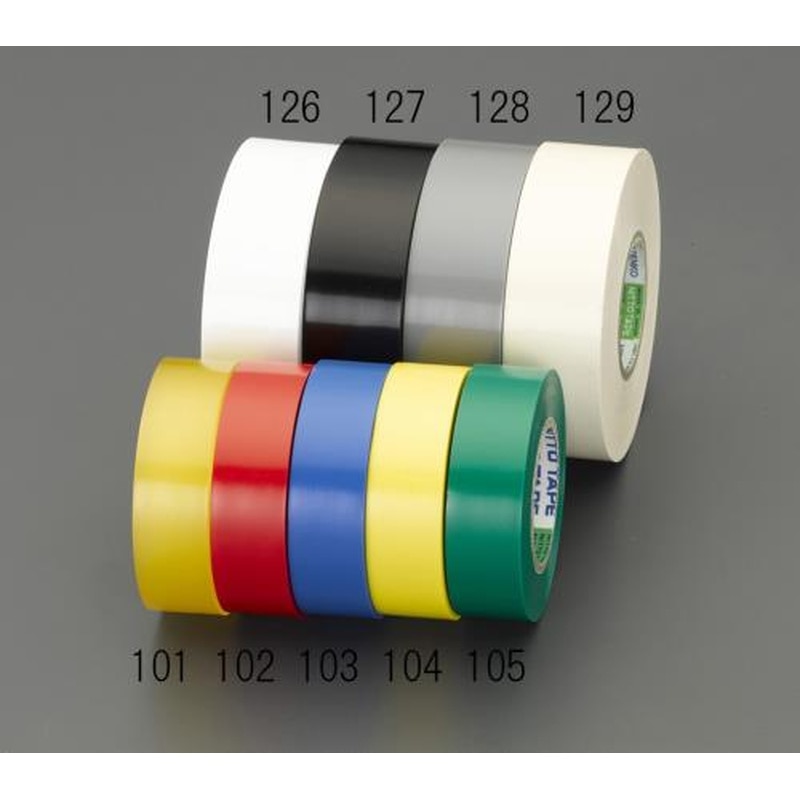 エスコ EA944NP-121 25mmx20mビニールテープ(透明/1巻) 1個(ご注文単位1個)【直送品】