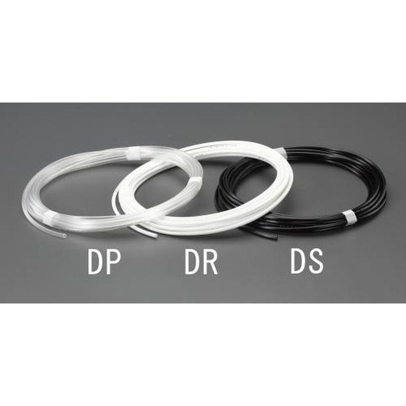 エスコ EA125DP-5D 5.0/8.0mmx20mソフトウレタンチューブ(耐摩耗/ナチュラル) 1個（ご注文単位1個）【直送品】