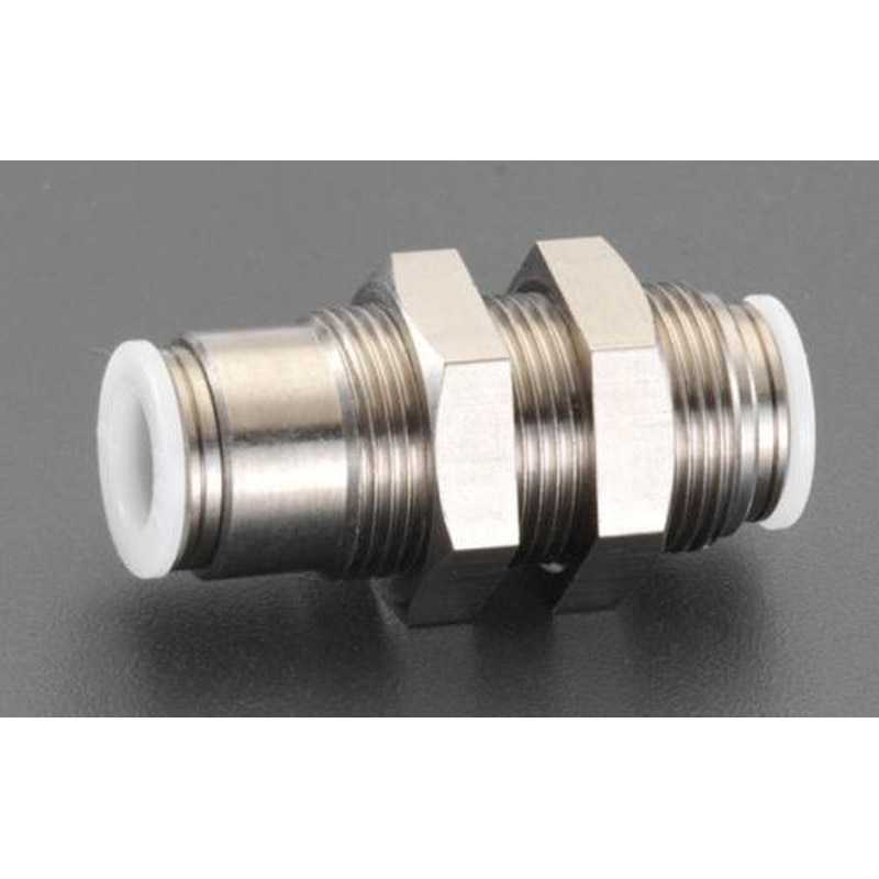 エスコ EA140HJ-110 10mmユニオン(バルクヘッド/真鍮製) 1個（ご注文単位1個）【直送品】