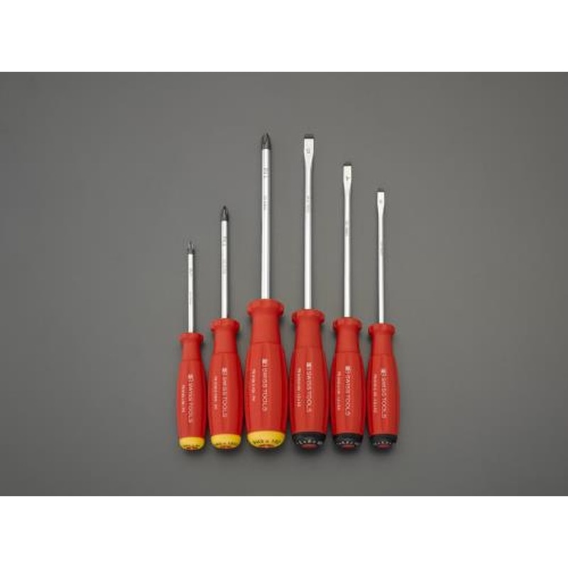 エスコ EA560PE 6本組［＋-]ドライバー 1個（ご注文単位1個）【直送品】