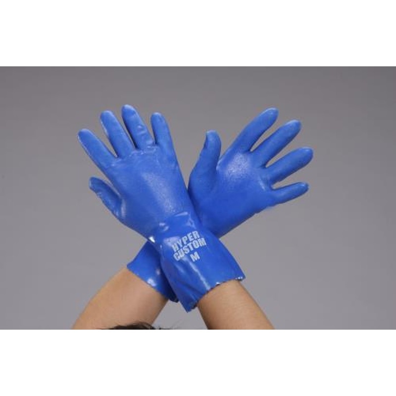 エスコ EA354DC-73[LL/280mm]手袋(塩ビ・ニトリルゴム) 1個（ご注文単位1個）【直送品】