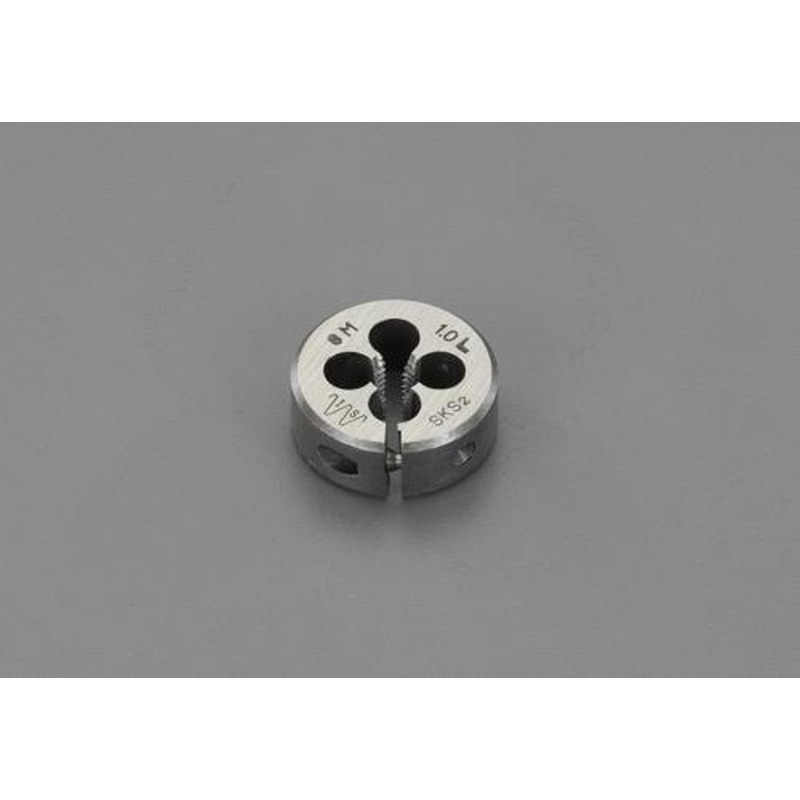 エスコ EA829MW-5 M5x0.8/25mmダイス(左ねじ用/SKS2) 1個（ご注文単位1個）【直送品】