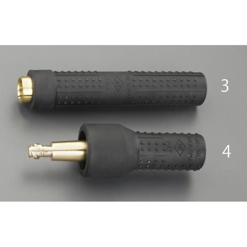 エスコ EA315A-3 300Aケーブルジョイント(雌) 1個（ご注文単位1個）【直送品】