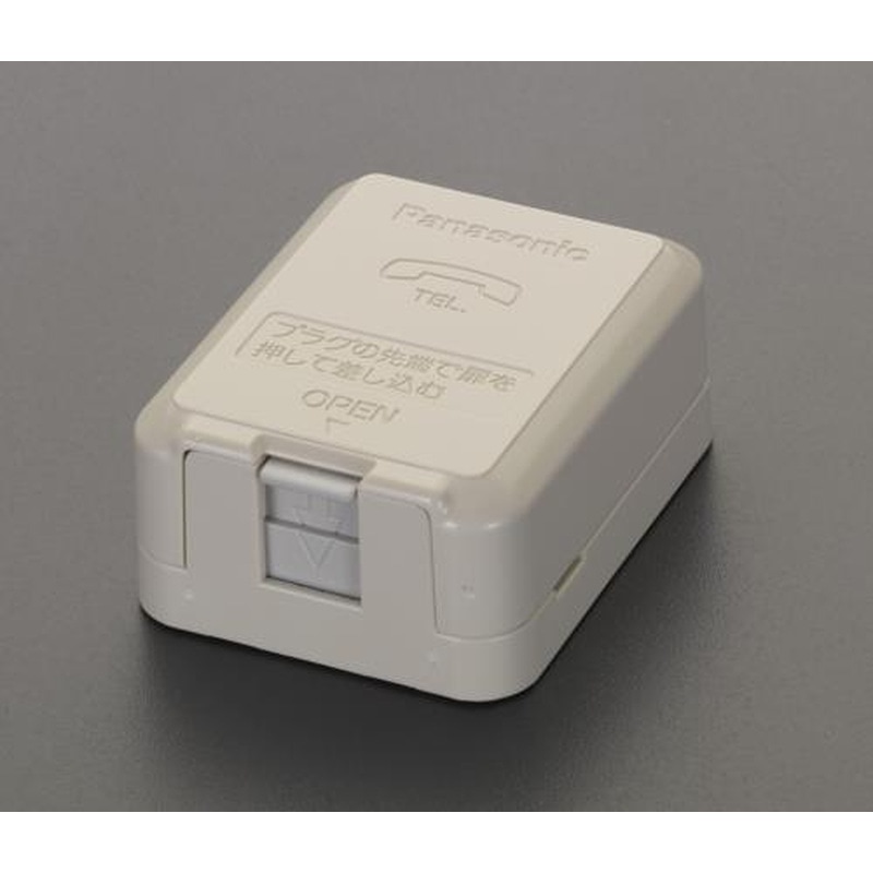 エスコ EA940CE-169 モジュラージャック(電話用/6心) 1個（ご注文単位1個）【直送品】