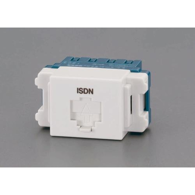 エスコ EA940CE-174 モジュラージャック(ISDN用/終端用) 1個（ご注文単位1個）【直送品】