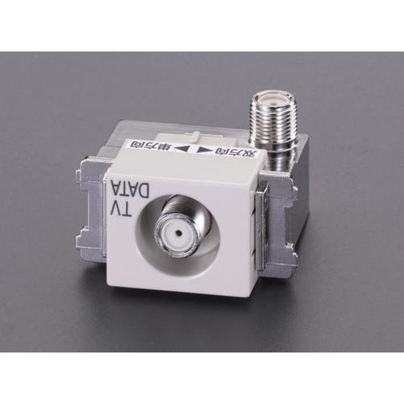 エスコ EA940CE-159 テレビターミナル(高シールド設計・フィルタ内蔵) 1個(ご注文単位1個)【直送品】