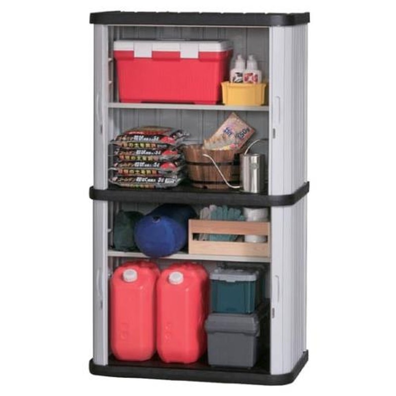 エスコ EA955CA-9A 900x520x1550mm収納庫 1個（ご注文単位1個）【直送品】