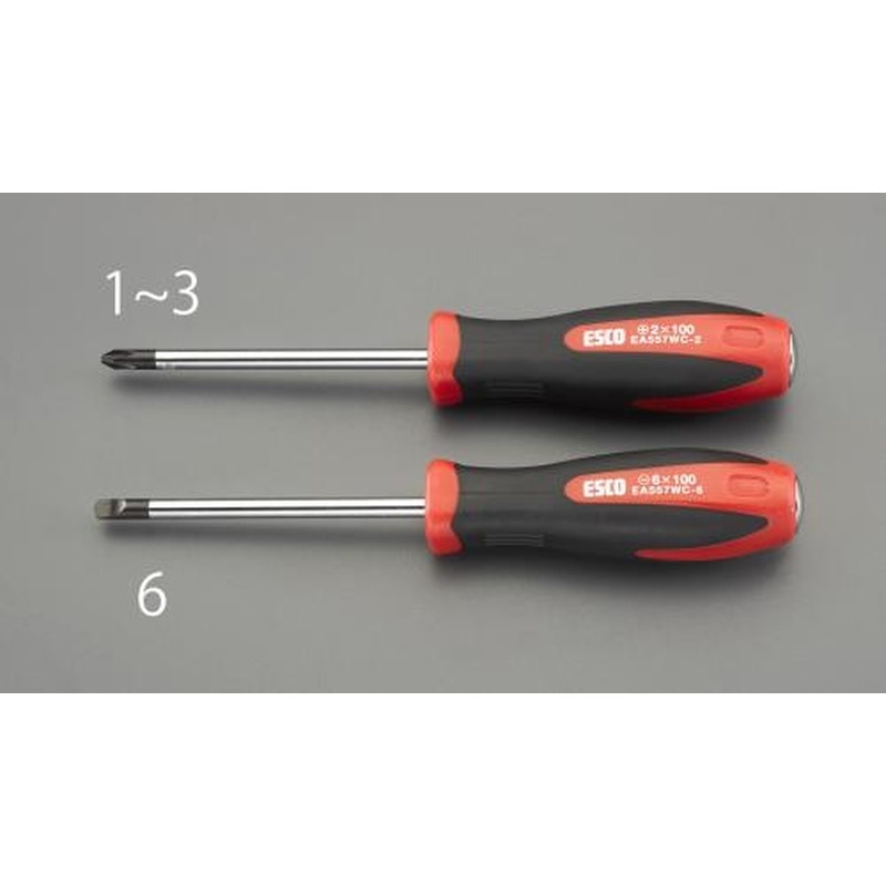 エスコ EA557WC-6 6.0x100mm［-]ブレイクビスドライバー 1個（ご注文単位1個）【直送品】
