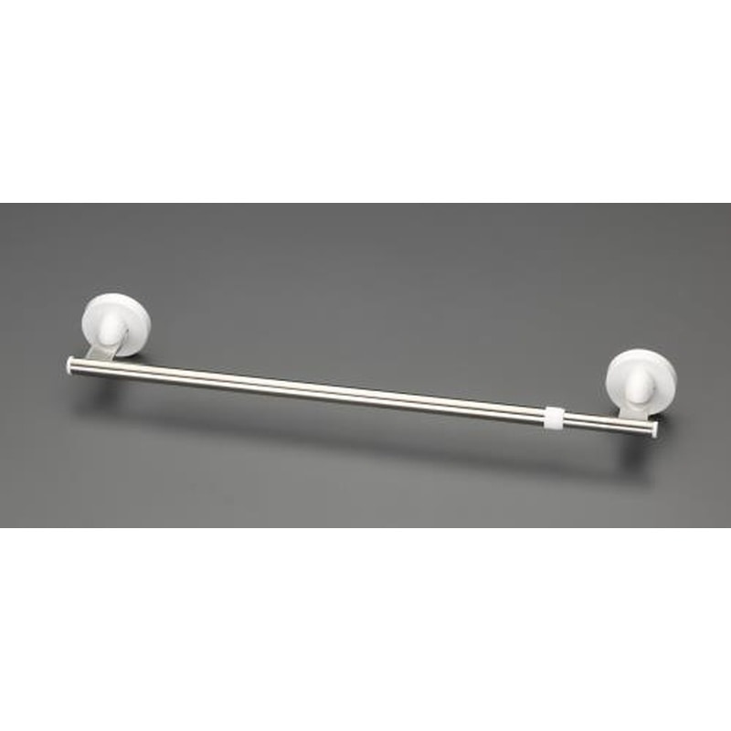 エスコ EA638LE-150 405-650mmタオル掛け(伸縮式) 1個（ご注文単位1個）【直送品】