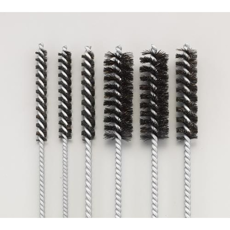 エスコ EA109SC-100 6本組チューブブラシセット(馬毛) 1個（ご注文単位1個）【直送品】