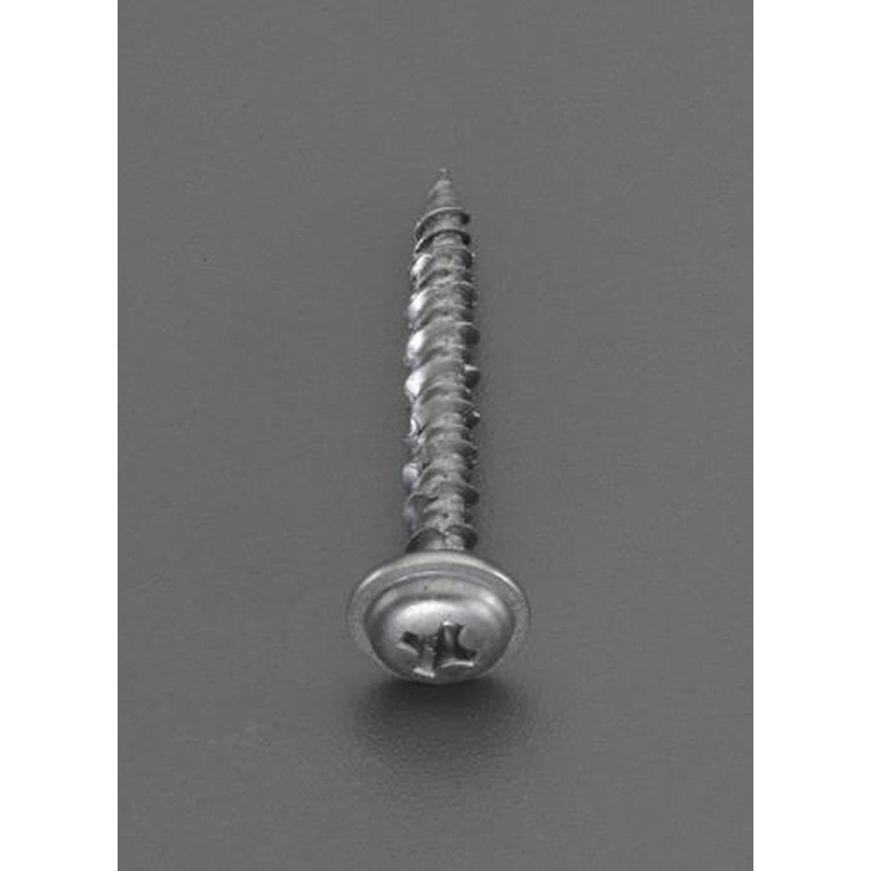 エスコ EA945SS-22 4.0x32mmコンクリートビス(ナベワッシャー/ステンレス/200本) 1個（ご注文単位1個）【直送品】