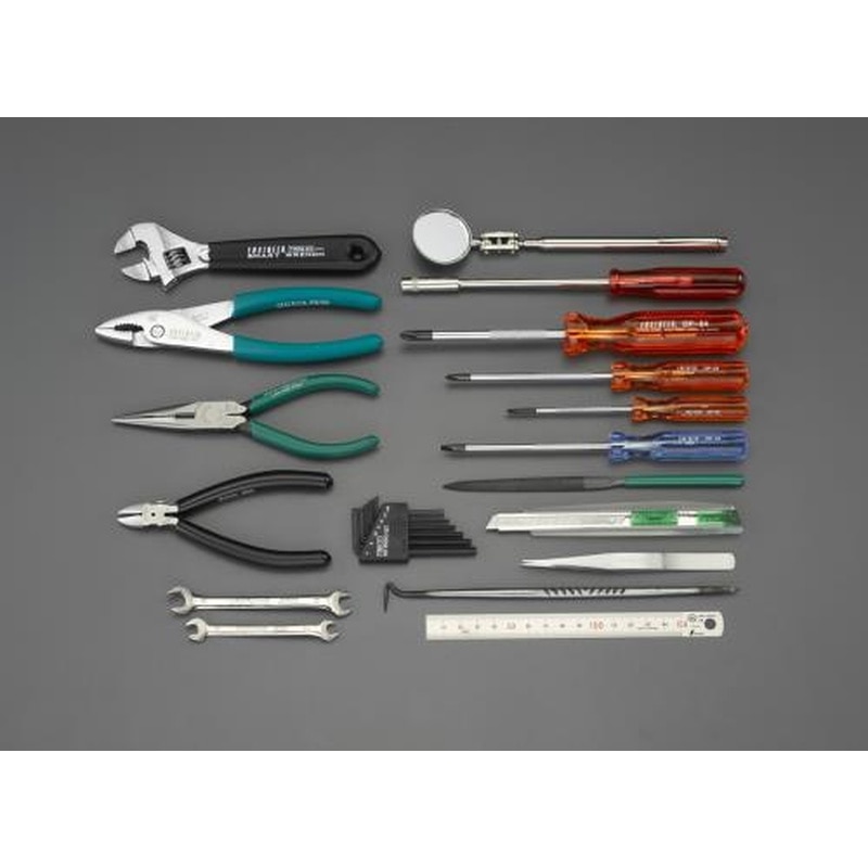 エスコ EA612SE-1[24個組]工具セット 1個（ご注文単位1個）【直送品】