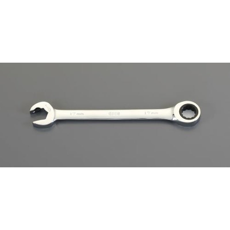 エスコ EA614DB-9 9mmコンビネーションレンチ(デュアルラチェット) 1個（ご注文単位1個）【直送品】