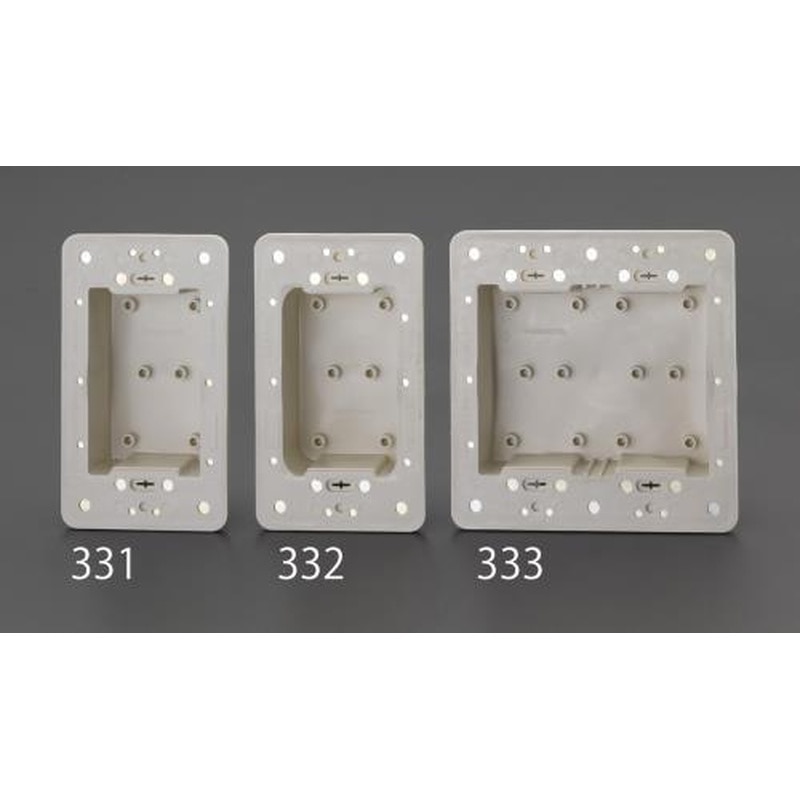 エスコ EA940CE-331 防気・防塵カバー(1個スイッチボックス用) 1個（ご注文単位1個）【直送品】