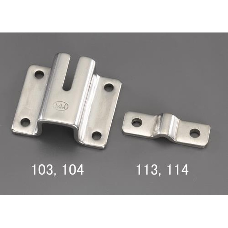 エスコ EA638M-114 チェーンホルダー(φ6.0mmチェーン用/固定型) 1個（ご注文単位1個）【直送品】