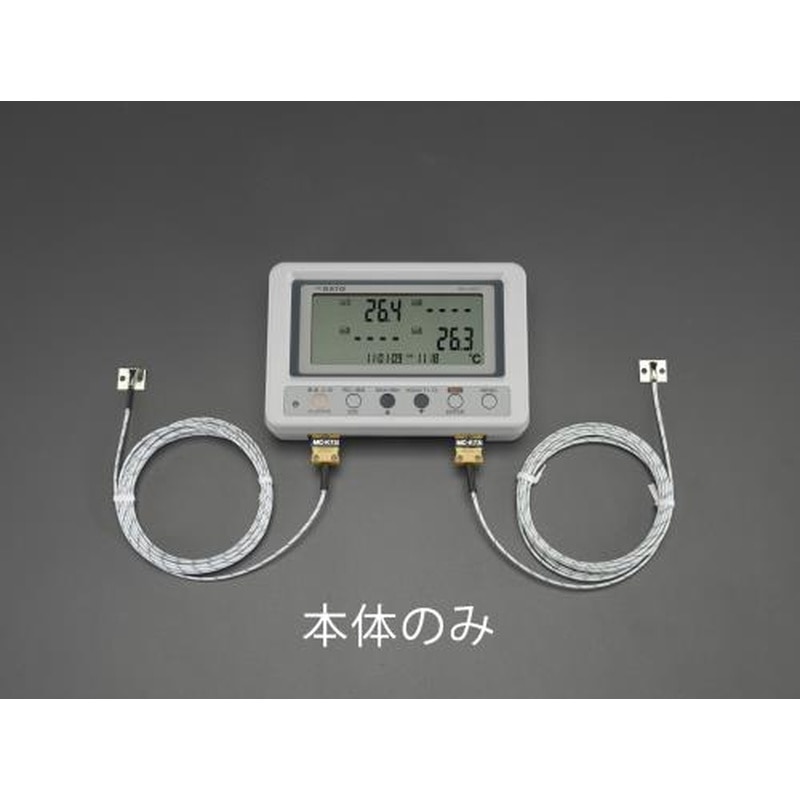 エスコ EA742GB-61 -202/＋1372℃温度データロガー 1個（ご注文単位1個）【直送品】